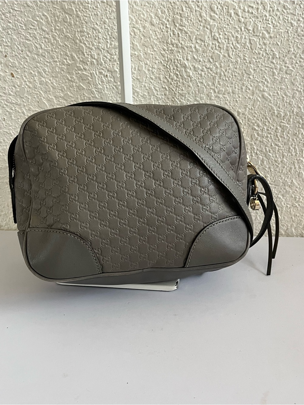 Gucci Microguccissima Bree leather bag